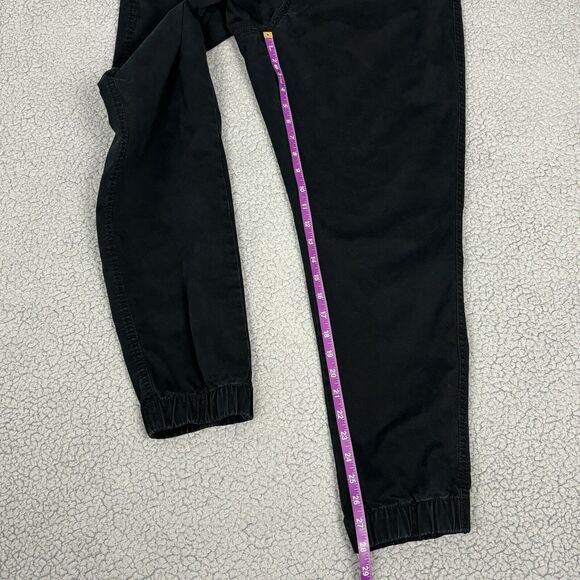 Old Navy Core Jogger Tr Mens Large Drawstring Pull On Pants Black Jack 34x28 - Picture 7 of 11